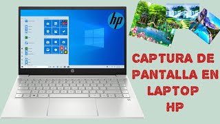 como hacer capturas de pantalla en laptop HP [upl. by Ikey]