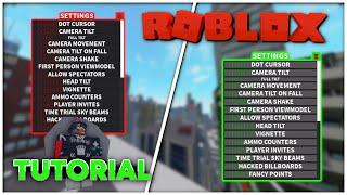 ROBLOX PARKOUR INGAME SETTINGS GUIDE FOR NEW PLAYERS TUTORIAL [upl. by Schuman]