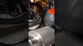 sachs madass 125 exhaust sound [upl. by Black]