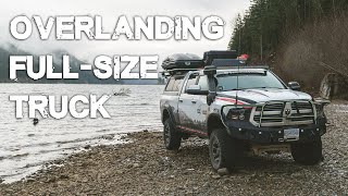 WHAT NOT TO DO FullSize Ram Truck Overland Setup InDepth Walkaround [upl. by Merill743]