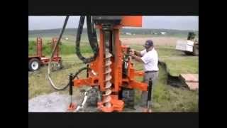 Auger Drilling through Overburden [upl. by Araem207]