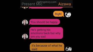 Emotionless Izuku Aizawa Dadzawa  BakuDeku Texting Story Part 3 [upl. by Chari]