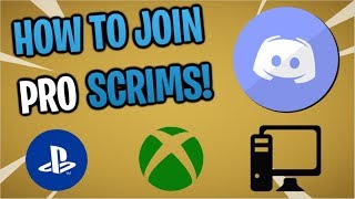 Fortnite How To Join Pro Scrims  Pc amp Console [upl. by Dyer]