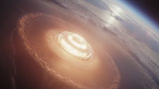 Chicxulub Impact Event in real time [upl. by Nera202]