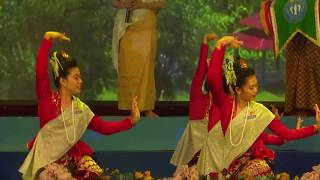 🇲🇲 Myanmar Traditional dance  Rakhine Arakanese dance [upl. by Esmaria]