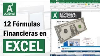 12 Formulas Financieras Esenciales para Excel [upl. by Lilith]