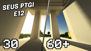 How to Increase FPS in Minecraft With SEUS PTGI E12 Shaders and Optifine For Low End PCs [upl. by Cirred]