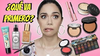 ¿QUÉ VA PRIMERO EL ORDEN PARA APLICAR EL MAQUILLAJE  MARIEBELLE COSMETICS [upl. by Thurber819]