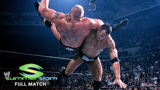 FULL MATCH The Rock vs Brock Lesnar – WWE Undisputed Title Match SummerSlam 2002 [upl. by Egide307]