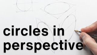 How to draw circles in perspective [upl. by Rimidalv]