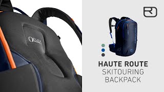 HAUTE ROUTE ski touring backpack  ORTOVOX [upl. by Nivlak]