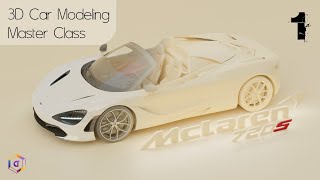 Blender Advanced Car Modeling Master Class Part 1 [upl. by Almeda884]