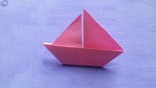 Origami  Barco velero de papel [upl. by Jovitta]