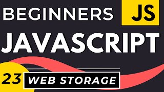 JavaScript LocalStorage and Session Storage API Tutorial [upl. by Yerocal]