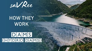 How Dams Work Hydro Dams [upl. by Suivatnod]