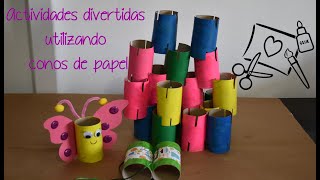 Manualidades divertidas con conos de papel [upl. by Stephana]